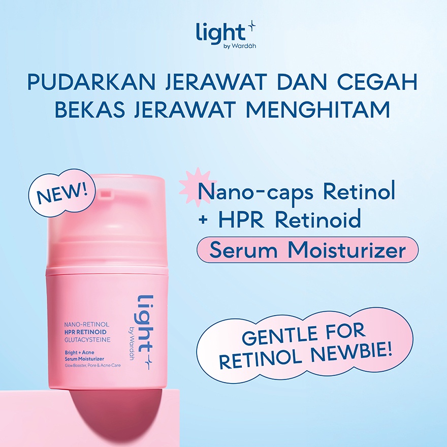 HPR Retinoid Bright + Acne Serum Moisturizer 28 g image