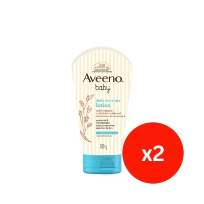 AVEENO - Baby Daily Moisture Lotion 100g Twin Pack