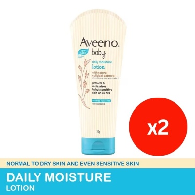 AVEENO - Baby Daily Moisture Lotion 227g Twin Pack