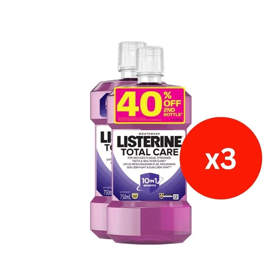 Total Care 750ml Twin Pack x3