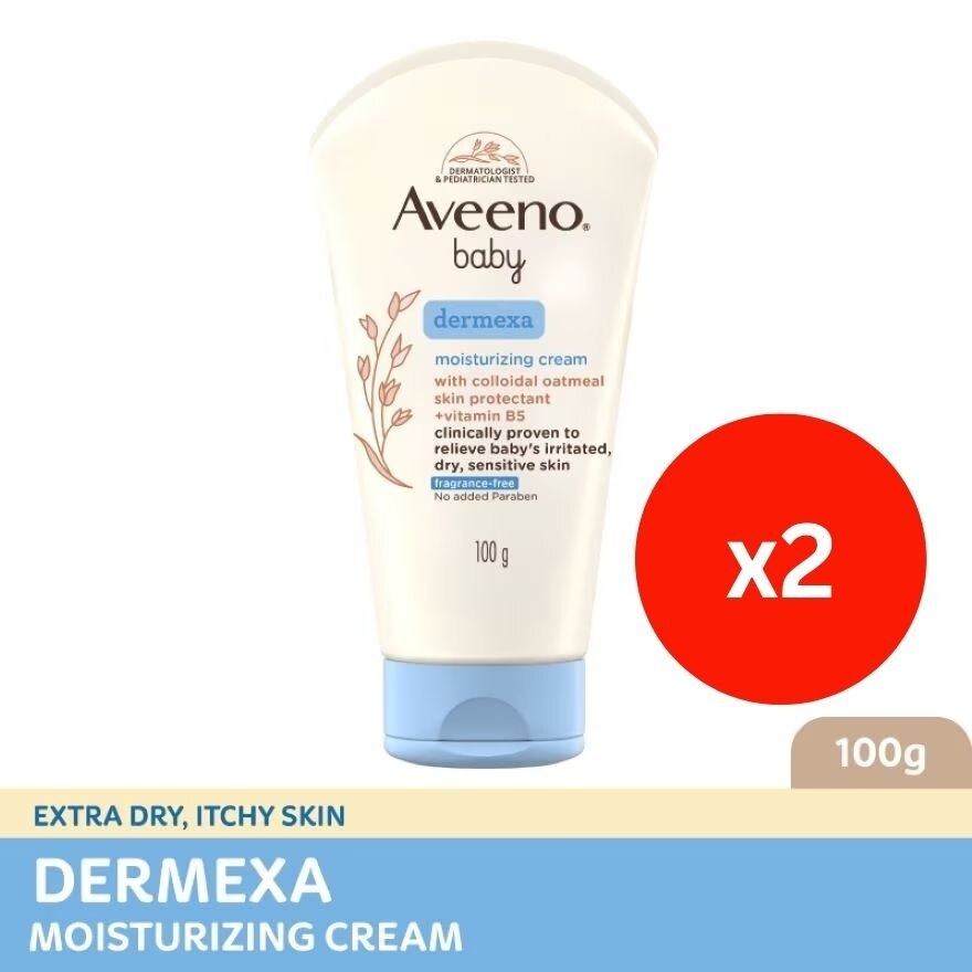 Baby Dermaxa Moisturizing Cream 100G Twin Pack