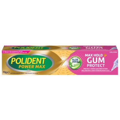 POLIDENT - Max Gum Protect Adhesive Cream 70g