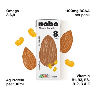 NOBO - Almond Soy Milk 180ml