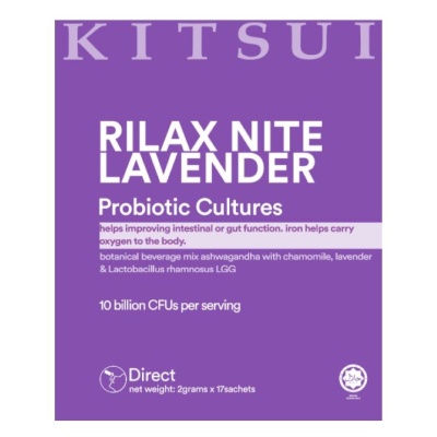 KITSUI - Rilax Nite Lavender Probiotic 2gx17s