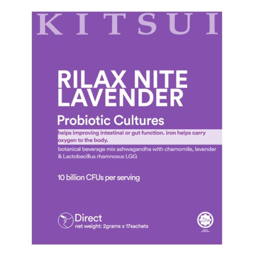 Rilax Nite Lavender Probiotic 2gx17s