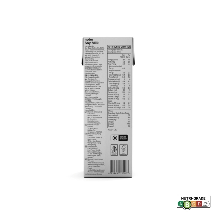 Original Soy Milk 1L
