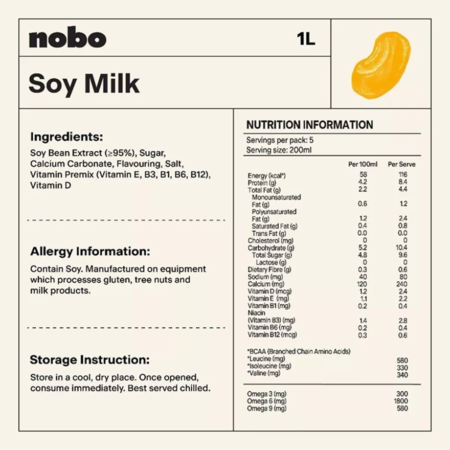 Original Soy Milk 1L