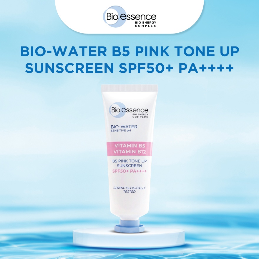 Bio-Water B5 Pink Tone Up SunScreen SPF50+ 30ml