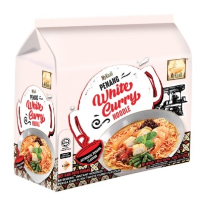 MYKUALI - Instant Noodles - Penang White Curry 4X110g image