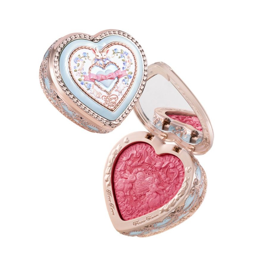 Bunny Garden Collection Embossed Blush S02 Berry Bunny image
