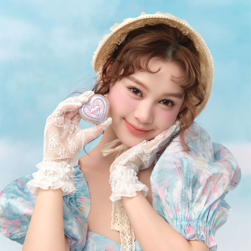 Bunny Garden Collection Embossed Blush S04 Iris Garden image