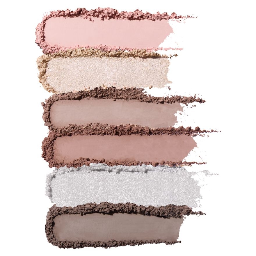 Bunny Garden Collection 6-Coloe Makeup Palette 01 White Bunny image