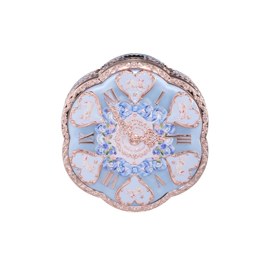 Bunny Garden Collection Cushion Case 01 Shell Blue image