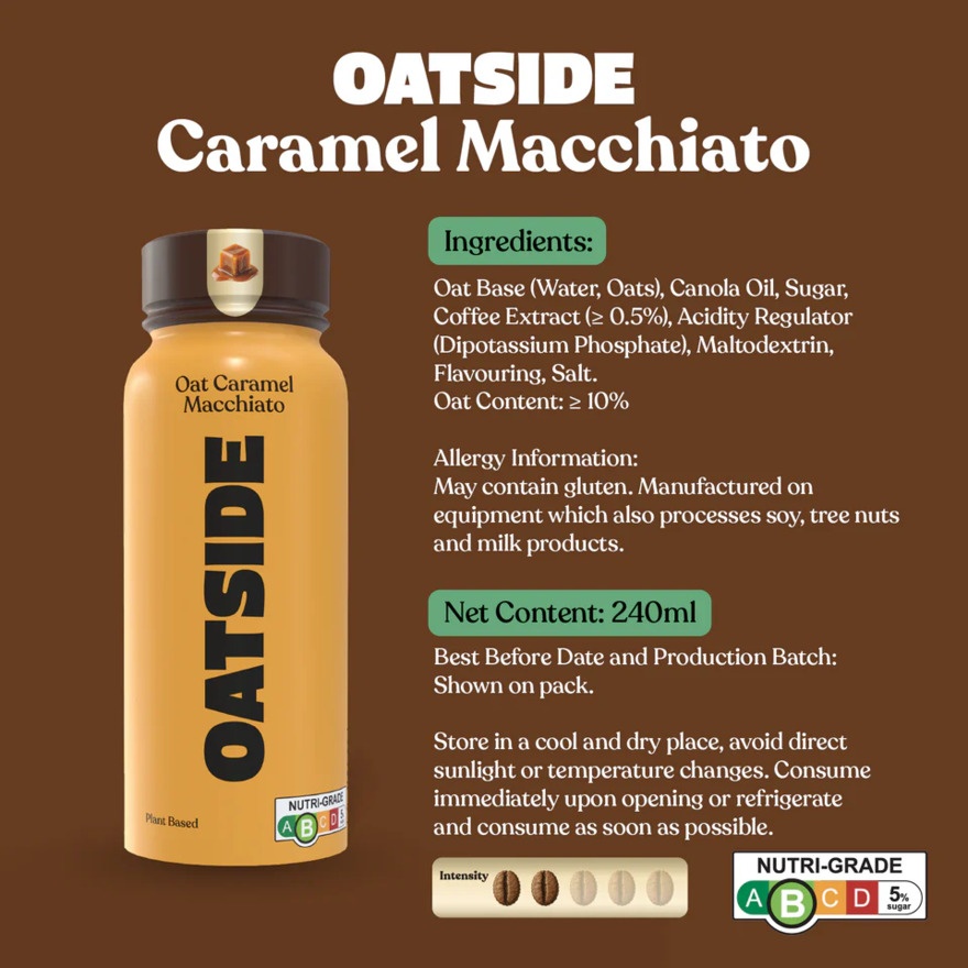 Caramel Macchiato Oat Milk (6S x 240ml)
