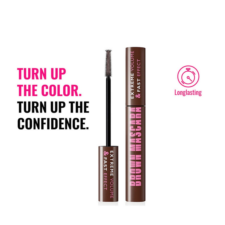 Brown Mascara Extreme Volume & Fast Effect image