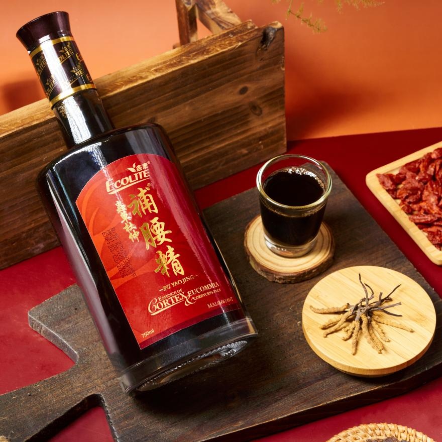 Pu Yao Jing Essence of Cortex Eucommia & Cordyceps Plus 750ml