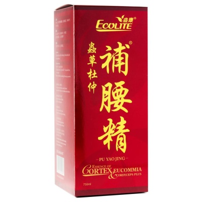 ECOLITE - Pu Yao Jing Essence of Cortex Eucommia & Cordyceps Plus 750ml
