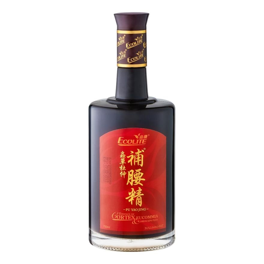 Pu Yao Jing Essence of Cortex Eucommia & Cordyceps Plus 750ml