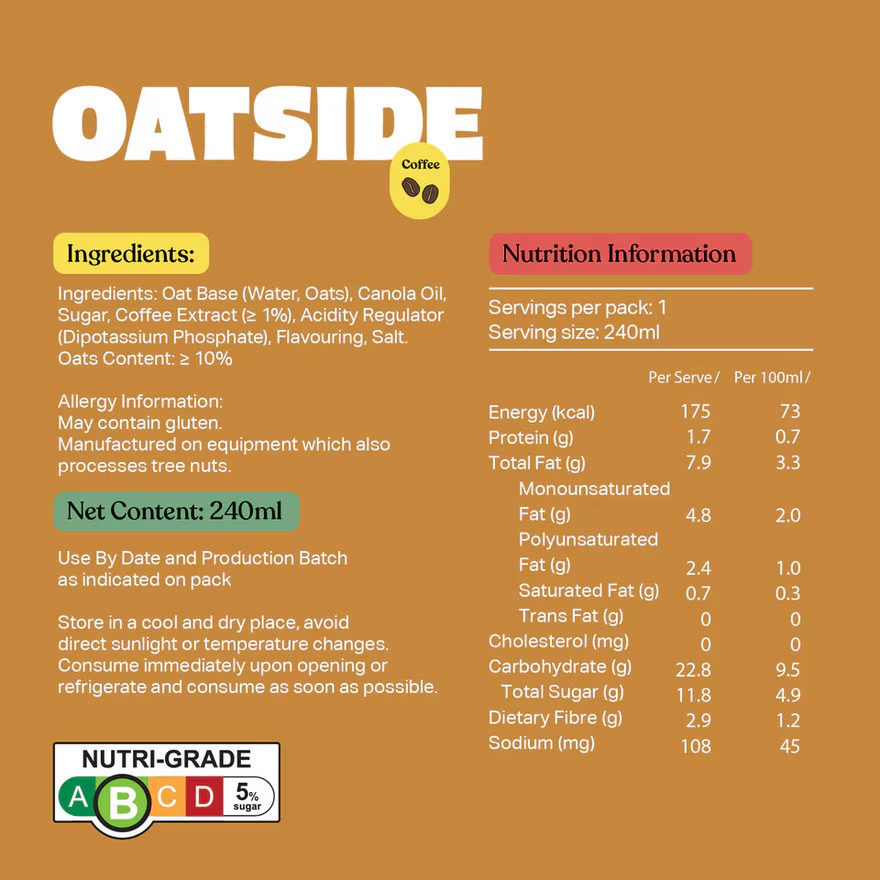 Coffee Oat Milk (6s x 240ml) image