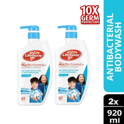 LIFEBUOY - Cool Fresh Body Wash 920ml x2