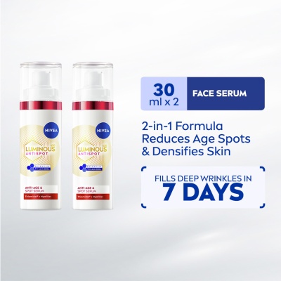 NIVEA LUMINOUS 630 - Luminous630 AntiSpot Anti-Age & Spot Serum 2x30ml
