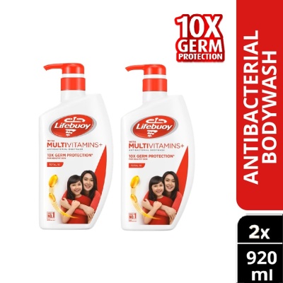 LIFEBUOY - Total 10 Body Wash 920ml x2