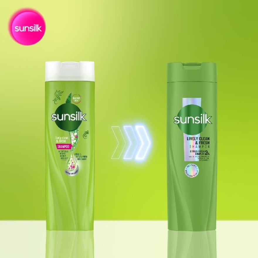Lively Clean & Fresh Shampoo 625ml X2