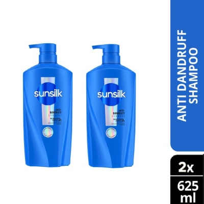 SUNSILK - Anti Dandruff Shampoo 625ml X2