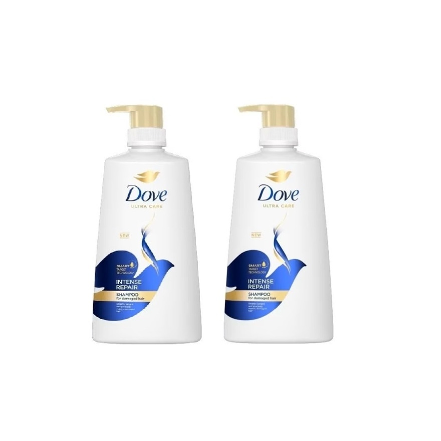Intense Repair Damaged Hair Shampoo 680 ml X2