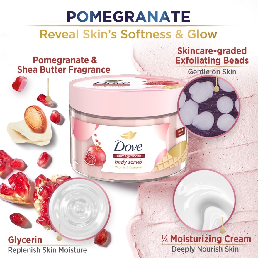 Body Scrub Pomegranate 280gram X3 image