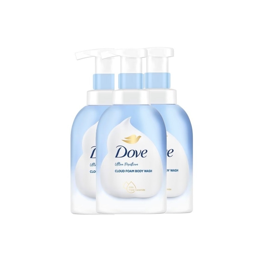 Deep Moisture Self Foaming Cloud Foam Shower 400ml X3 image