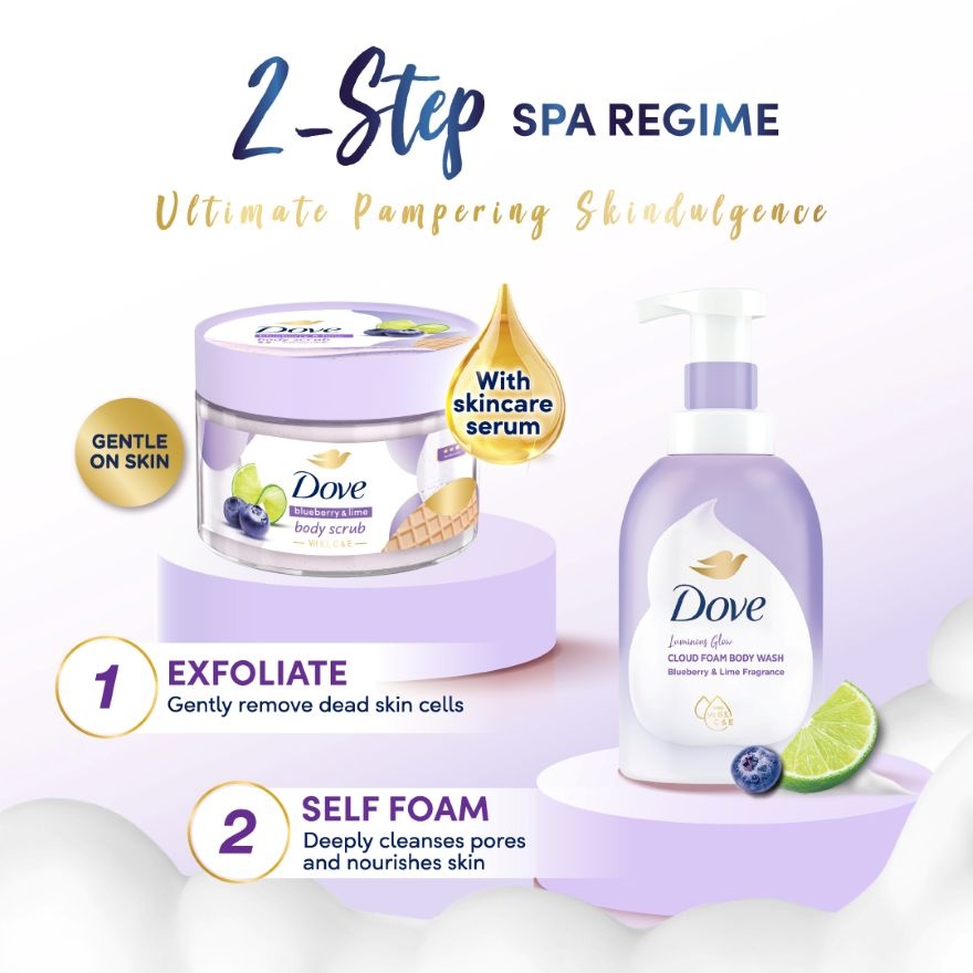 Body Scrub Blueberry & Lime 280gram X3 image