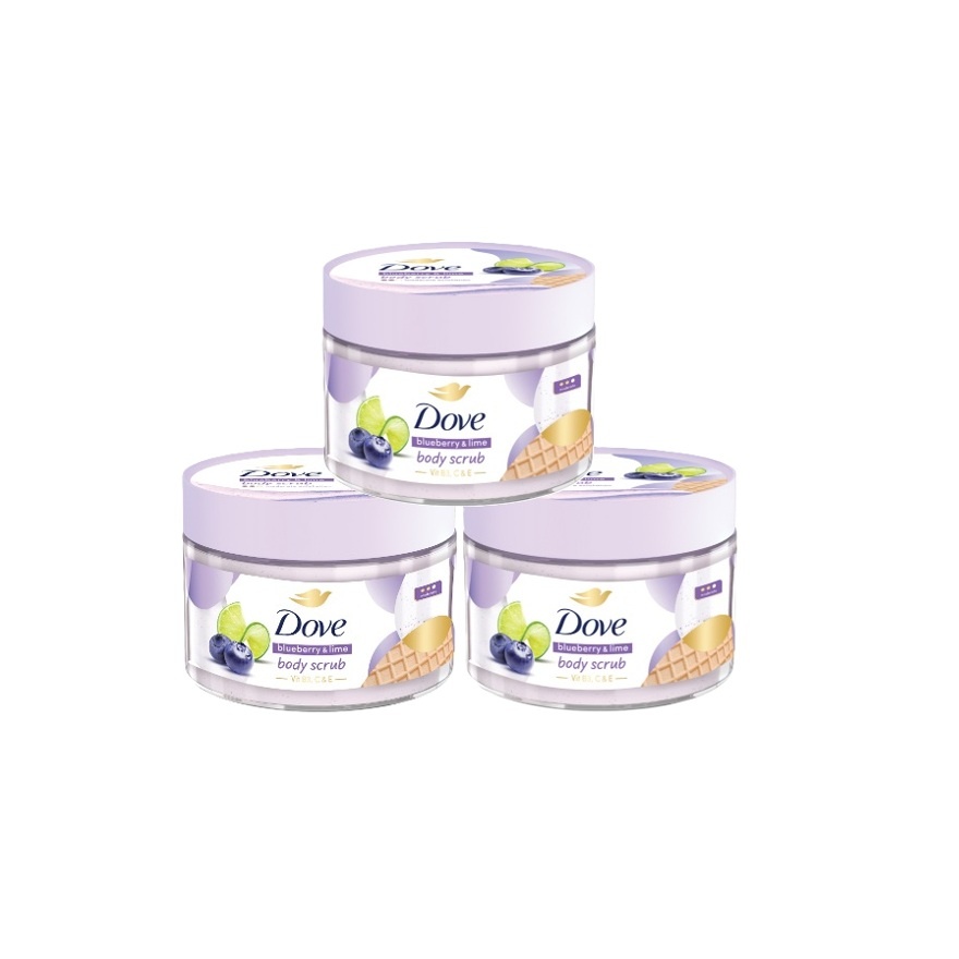 Body Scrub Blueberry & Lime 280gram X3 image