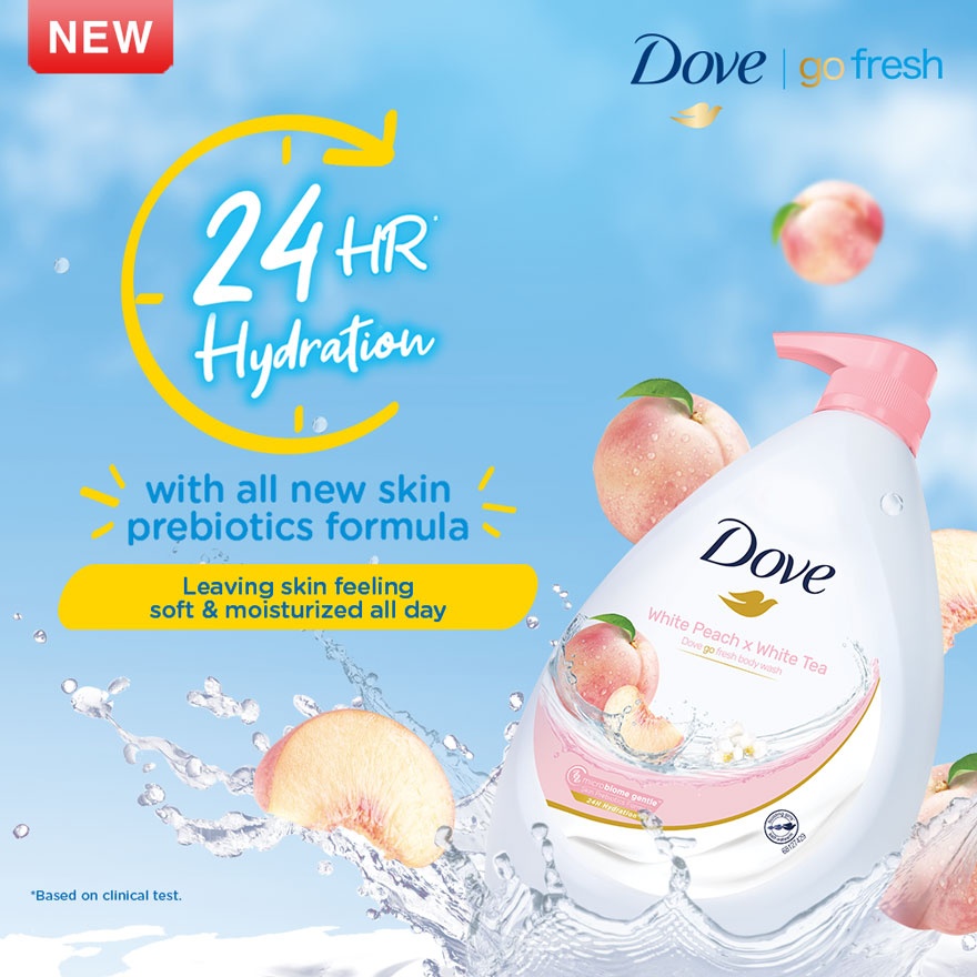 Shower White Peach x White Tea 1L X3 image