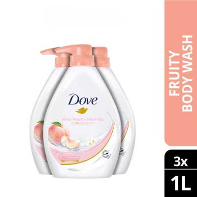 DOVE - Shower White Peach x White Tea 1L X3