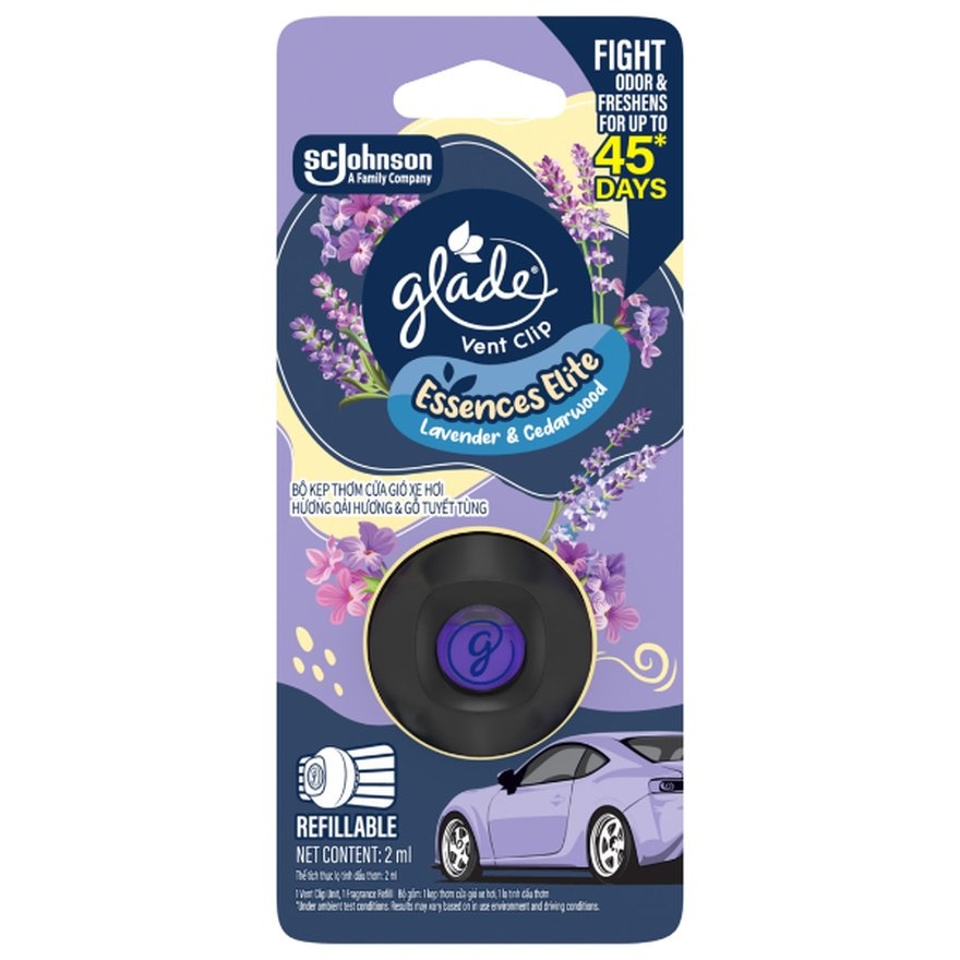 Vent Clip Lavender & Cedarwood 2ml image