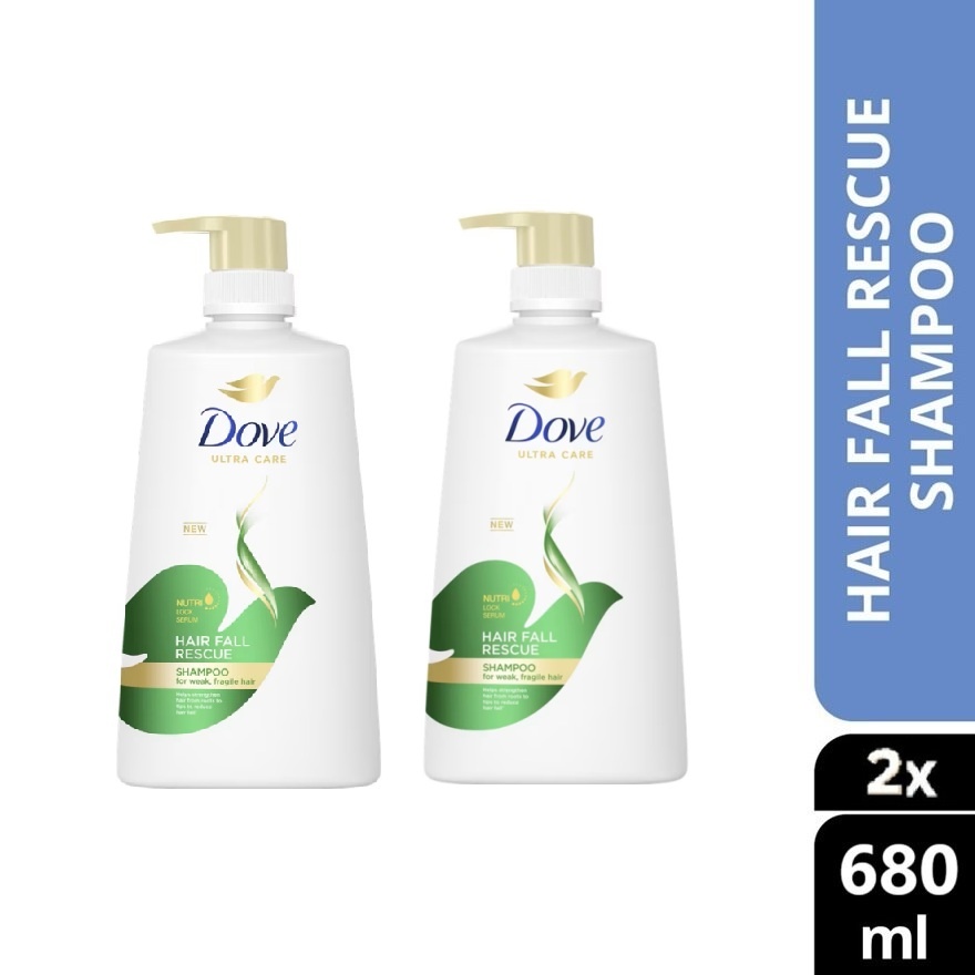 Hair Fall Rescue Shampoo 680ml X2