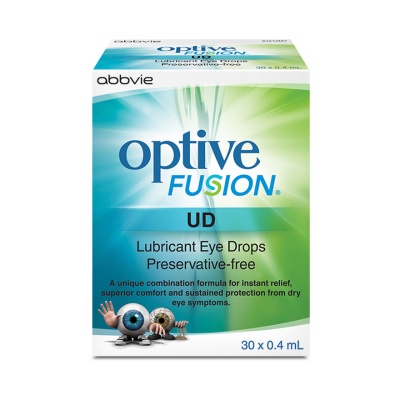 ALLERGAN - Optive Fusion UD Lubricant Eye Drop 30X0.4ml image