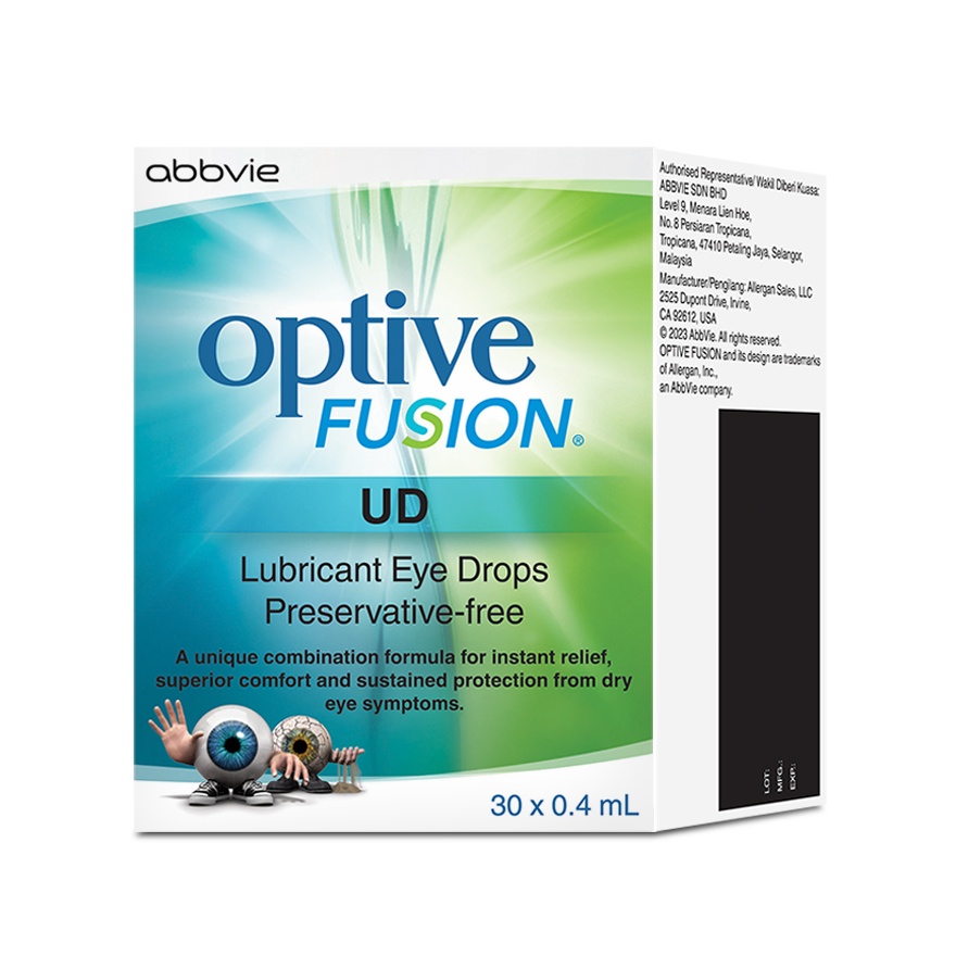 Optive Fusion UD Lubricant Eye Drop 30X0.4ml image