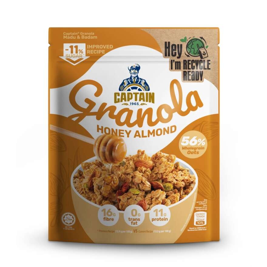 Granola Honey Almond 200g image