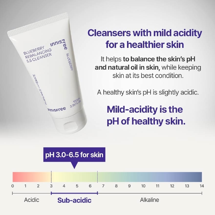 Blueberry Rebalancing 5.5 Cleanser 100ml image
