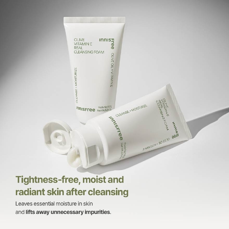 Olive Vitamin E Real Cleansing Foam 150g