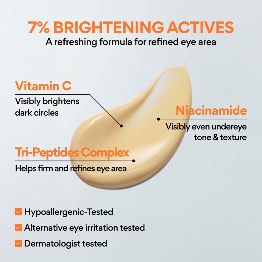 Vitamin C Niacinamide Brightening Eye Serum 1s image