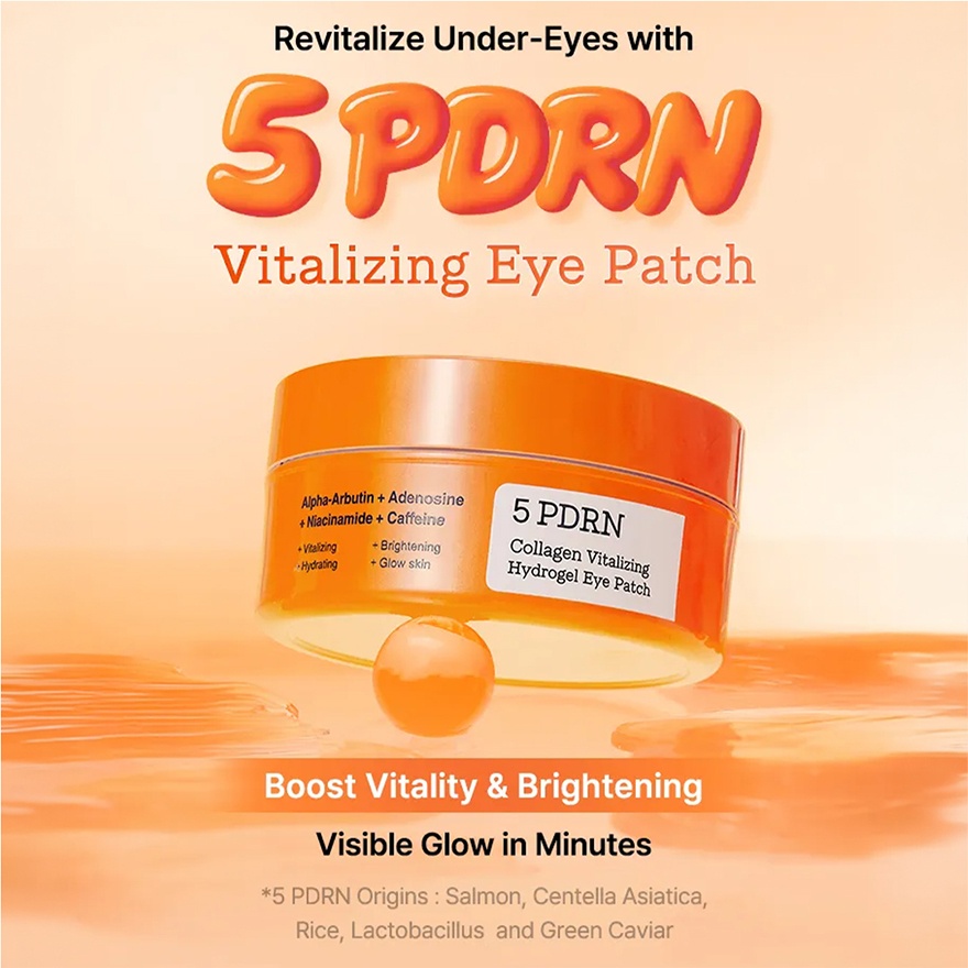 5 PDRN Collagen Vitalizing Hydrogel Eye Patch 60s image