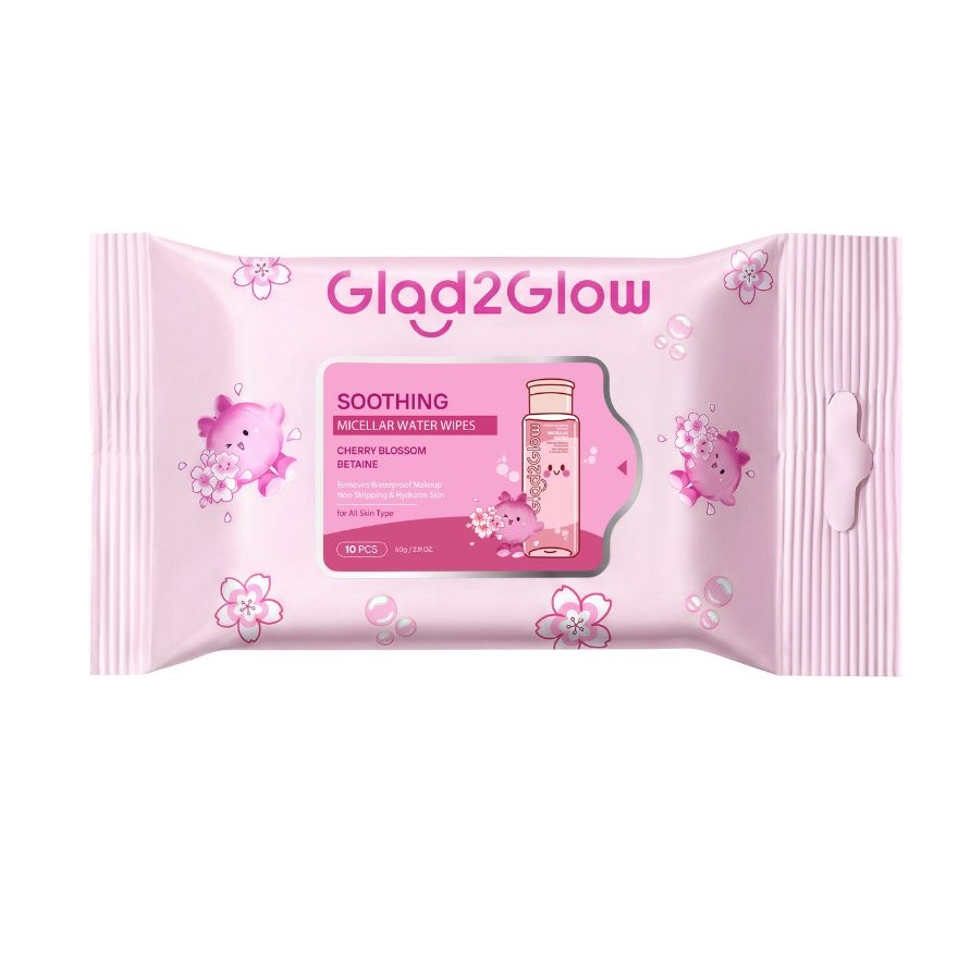 Cherry Blossom Soothing Micellar Water Wipes 10s image