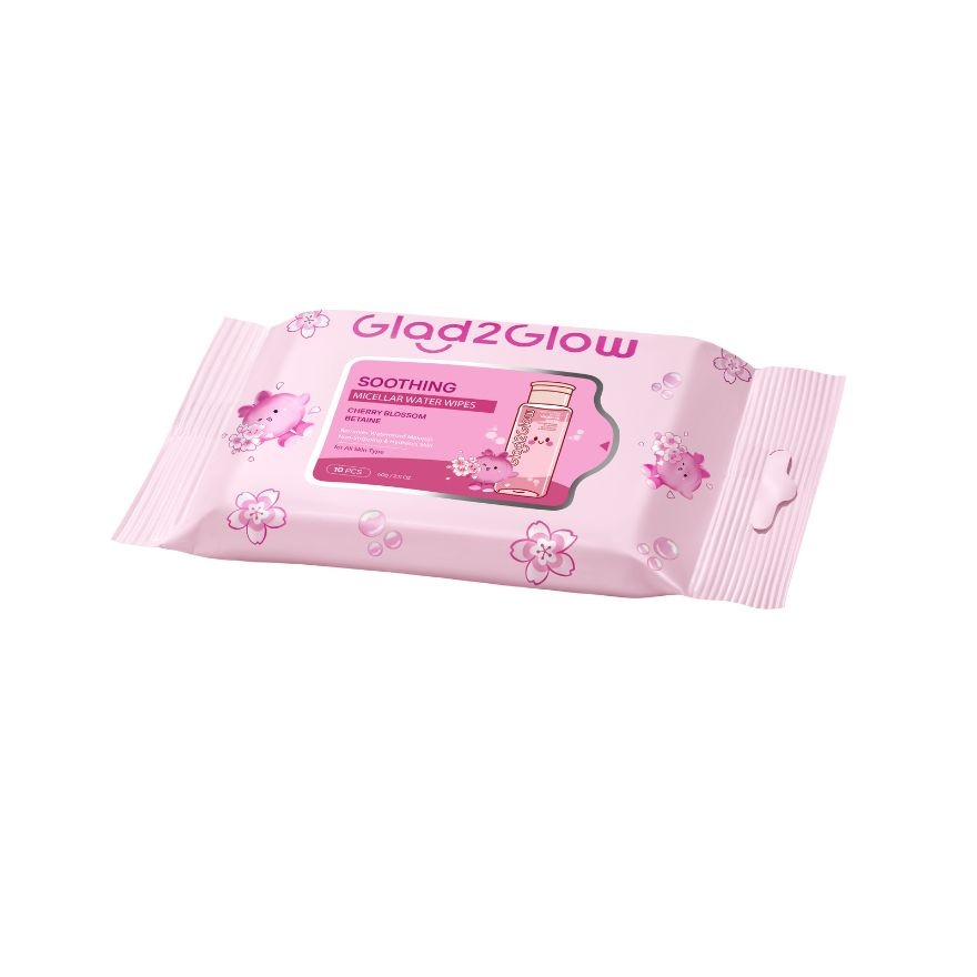 Cherry Blossom Soothing Micellar Water Wipes 10s image