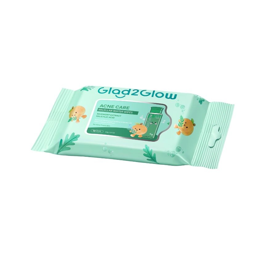 Mugwort Acne Care Micellar Water Wipes 10s