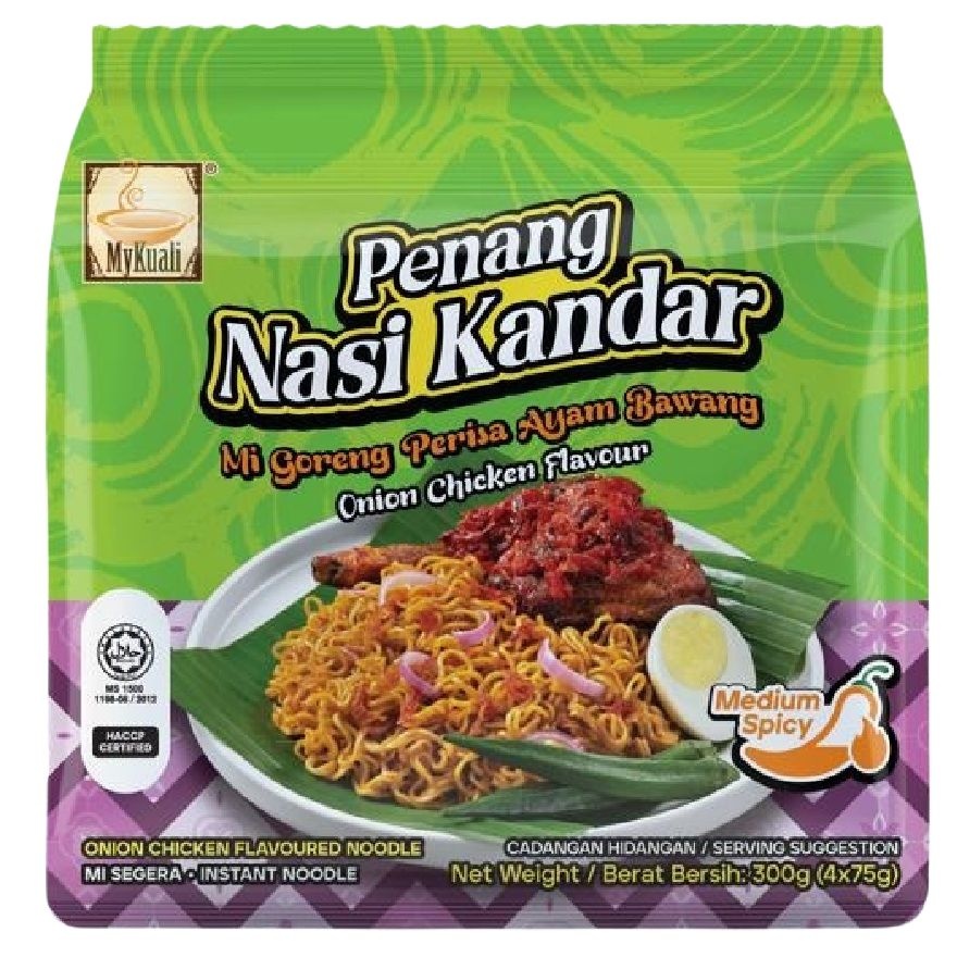 Penang Nasi Kandar Noodle Onion Chicken Flavour 4x75g image