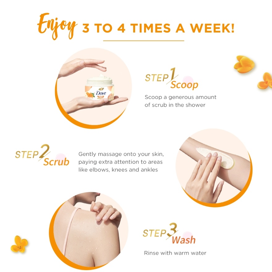 Body Scrub Osmanthus 280gram image
