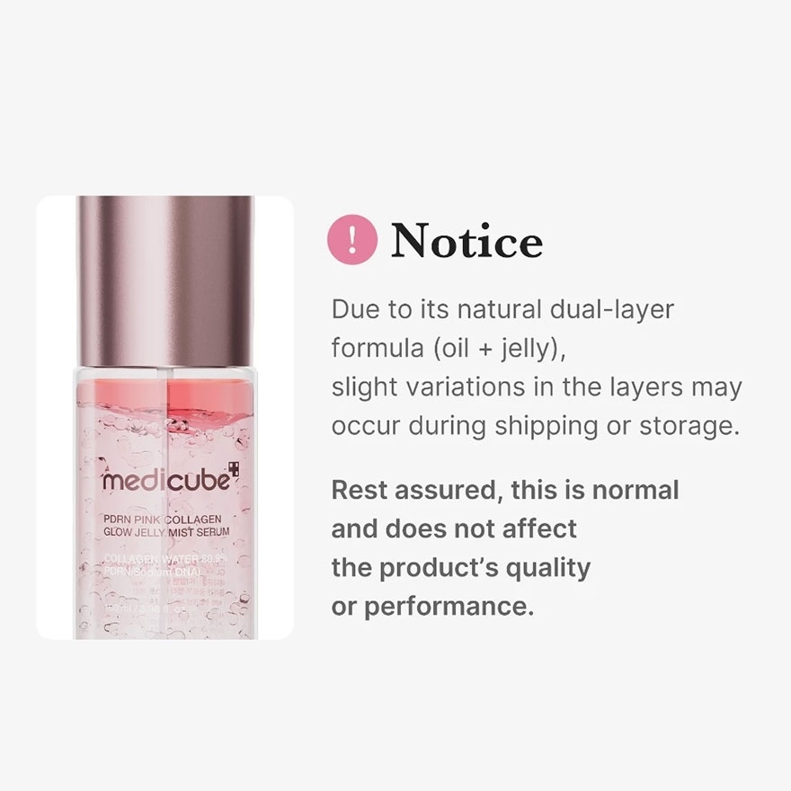 PDRN Pink Collagen Glow Jelly Mist Serum 100ML image